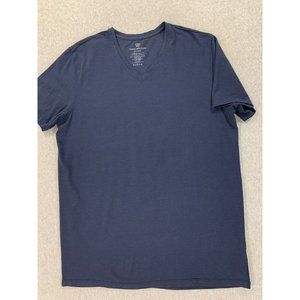 Mack Weldon‎ Cotton Blend S/S Tee Shirt (Men's XXL) Blue